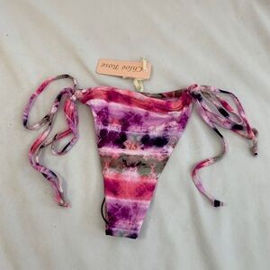 Chloe‎ Rose Dream On Tie Dye Cheeky Bikini Bottom
